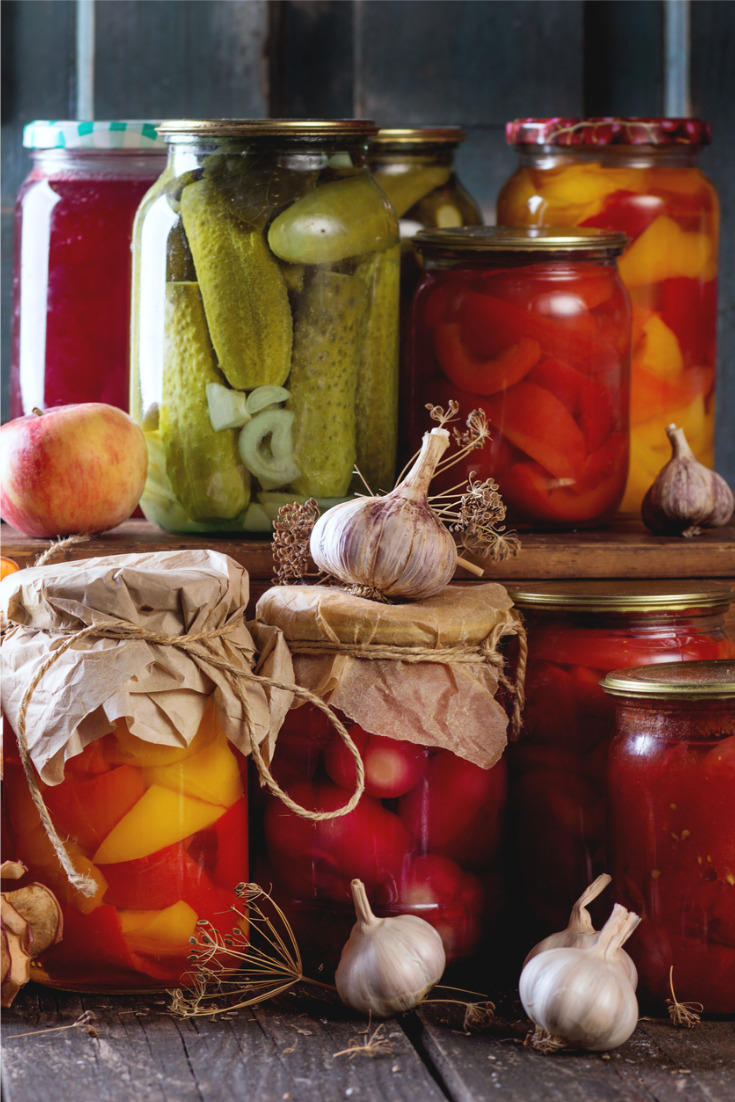 Les légumes stérilisés