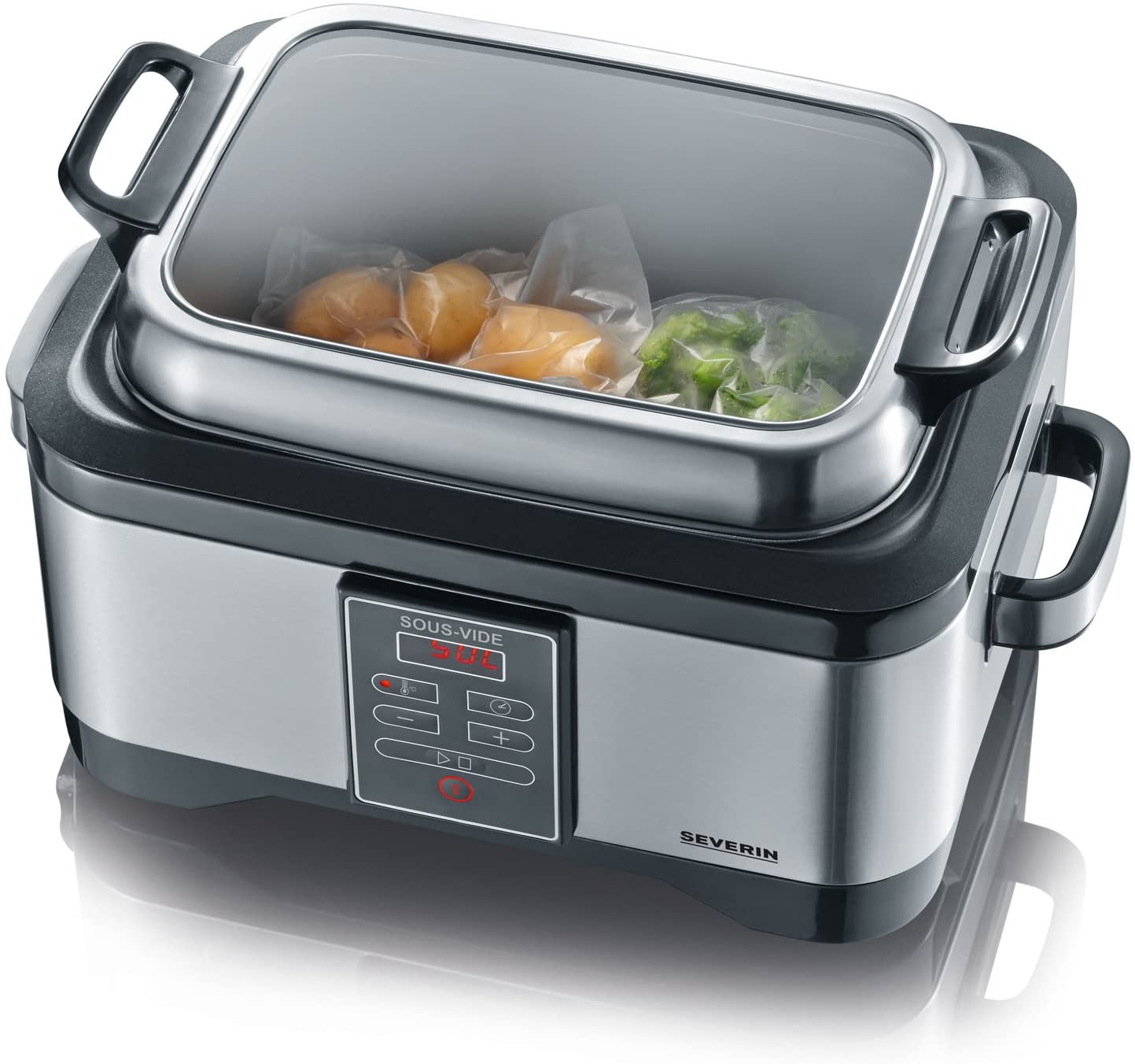 SEVERIN SV 2447 : le cuiseur sous vide à basse température en inox