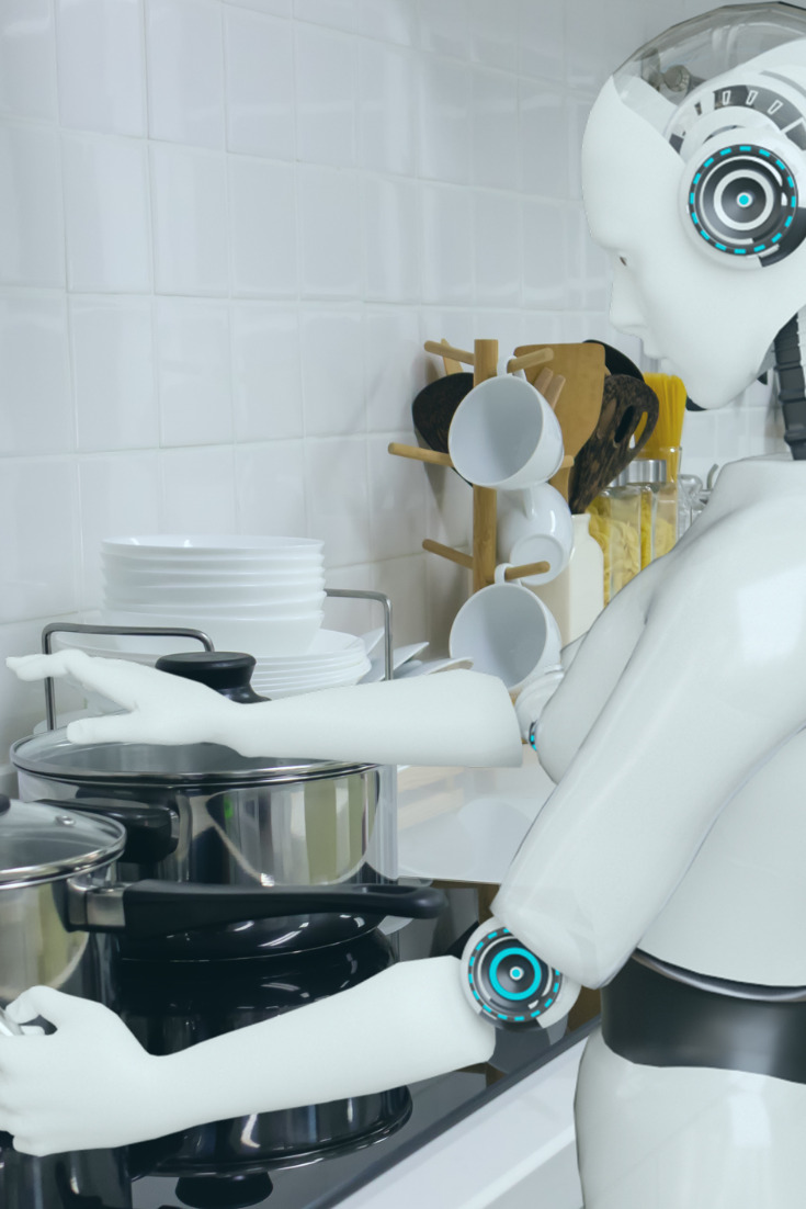 Les premiers robots de cuisine