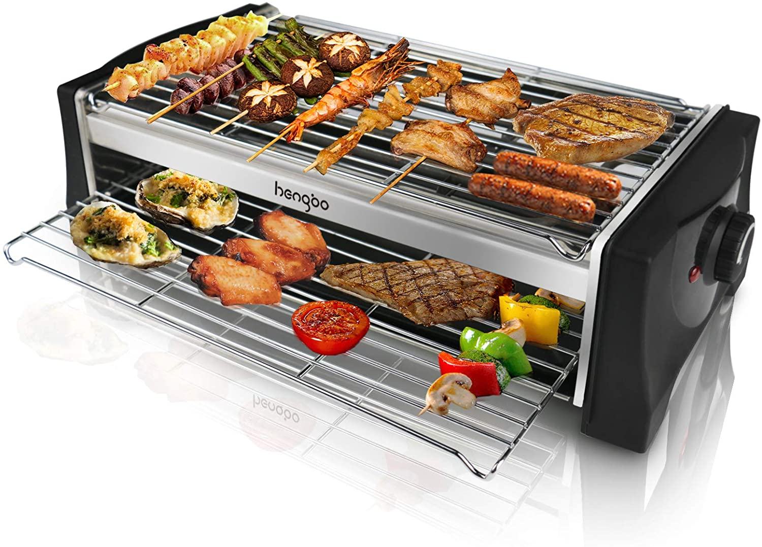 HengBO : barbecue électrique de table utilisation familiale